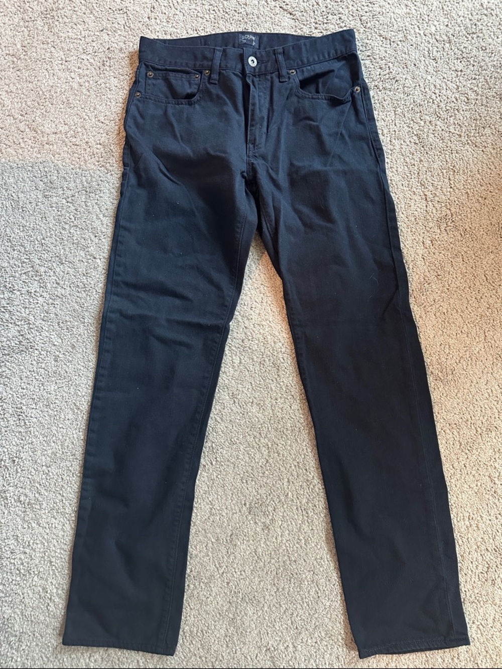 J. Crew Men's Dark Navy Jeans